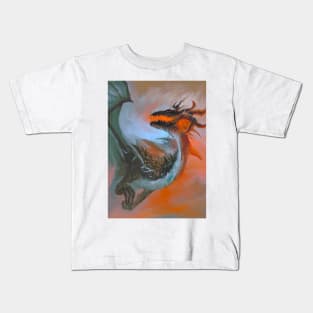 Horn-Crowned Dragon Kids T-Shirt